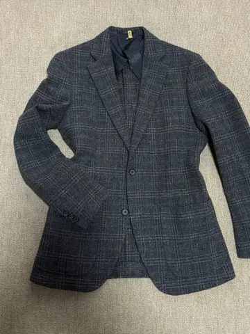 NOVALAN 트위드 자켓 남성용 L 테일러드 자켓