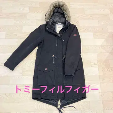 HILFIGER DENIM 후드 부착 모즈 코트 타미힐피거 새상품급