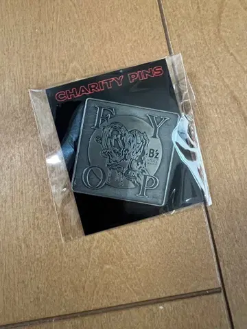 미개봉 새상품 B'z FYOP 차리티 핑 배지