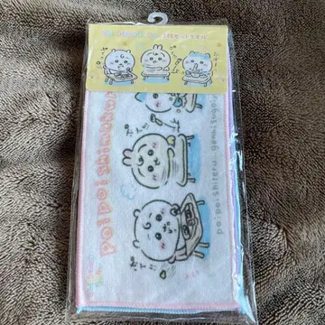 Chikawa Baby 3장 세트 타월