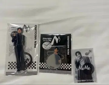 SnowMan ON 라이브 굿즈 메구로 렌 아크릴 스탠드 3세트