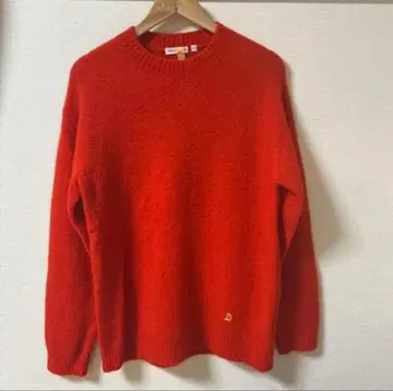 드레 스테리아 알파카 블렌드 크루넥 스웨터