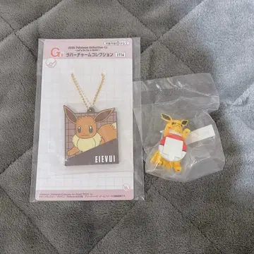 포켓몬 1번 복권 F상 길거리 프렌즈 썬더스 G상 이브이