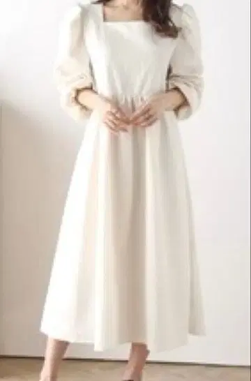 [ 새상품급 ] 자카드 원피스 롱 플레어 멜리