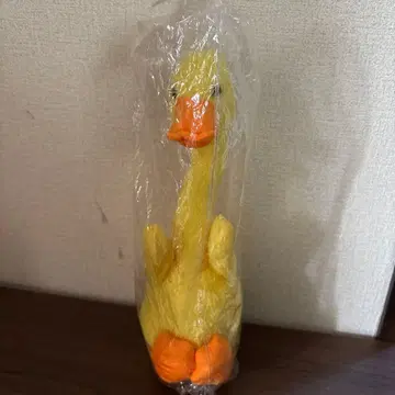 미개봉 옐로우 컬러 오리 봉제 인형