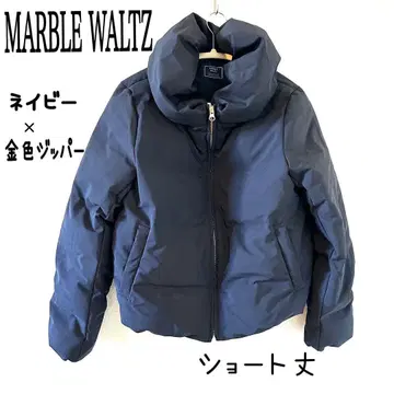 MARBLE WALTZ 마블 와이츠 하이넥 숏 다운 자켓