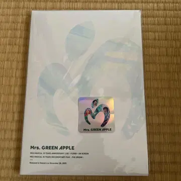 Mrs. GREEN APPLE 영화 팜플렛