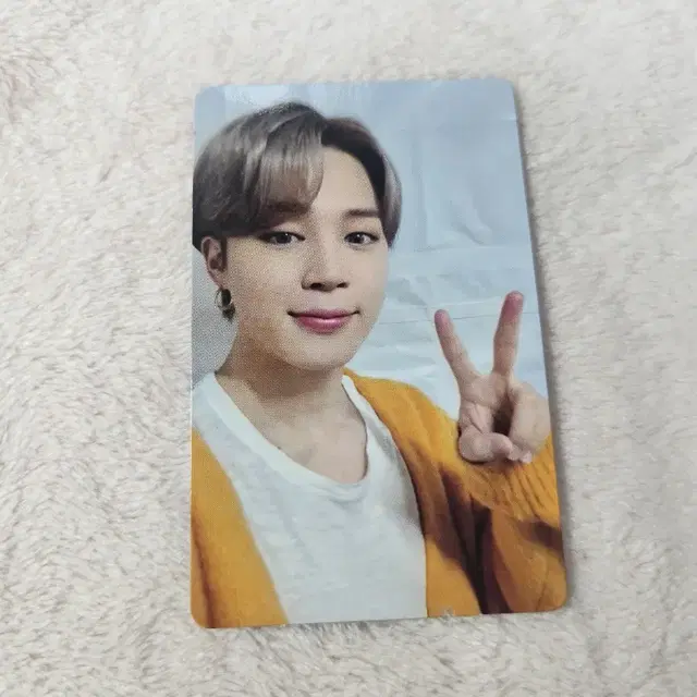 bts 방탄 be 위버스 특전 지민 포카