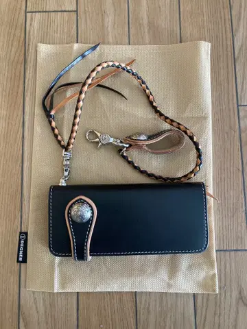 데그너 콤비네이션 지갑 [W-33A-BKTAN]