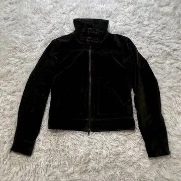 RINASCIMENTO 하이넥 자켓 보아 안감 블루종