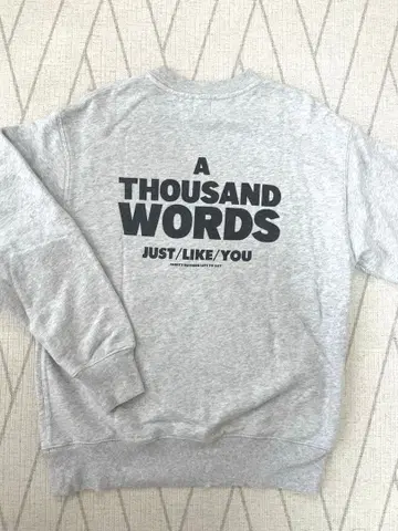 [ 고품질 ] Spick and Span RE 로고 맨투맨