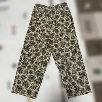 빔즈 보이 꽃무늬 캐주얼 팬츠