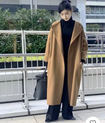 AP STUDIO 오버 사이즈 라무 코트