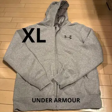 UNDER ARMOUR 속기모 풀 집업 후드티 XL 사이즈