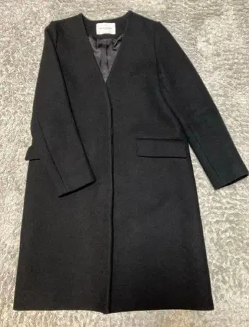 UNITED ARROWS 체스터 코트 블랙 36