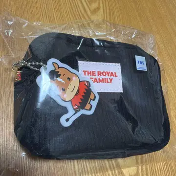 새상품 로얄 패밀리 파우치 블랙 일요일극장 공식 굿즈