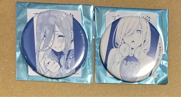 5등분의 신부 나카노 미쿠 최애 캔뱃지 2종