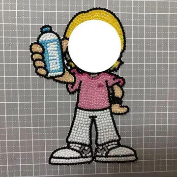 데코 부채 부채 데코 데코 부품