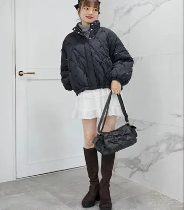 MAJESTIC LEGON WEB 한정판 프티 리본 충전솜 블루종