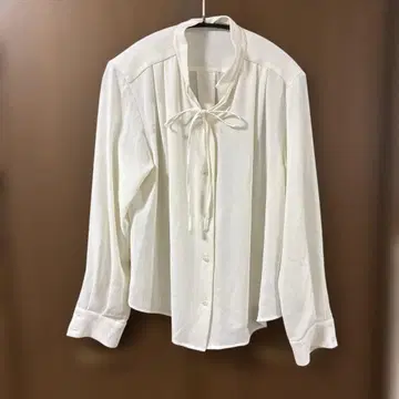 SOEJU 조젯 리본 블라우스