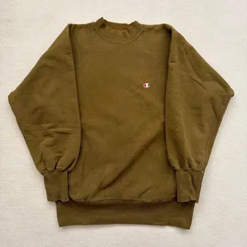 레어 컬러 Champion 리버스 위브 올리브 그린 트레이닝복
