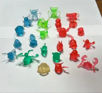 클리어 포켓몬 피규어 세트 24개