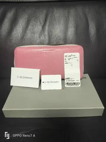 J & M DAVIDSON 핑크 장지갑