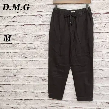 DMG M 린넨 100% 이지 팬츠 허리밴딩&끈 편안함 팬츠