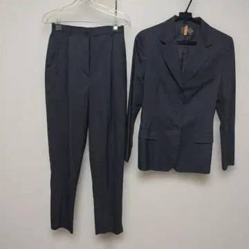 캘빈 클라인 비즈니스 수트 셋업 M 다크 그레이