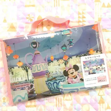 디즈니 실사 미니 랜드 앨리스 티 파티 돗자리