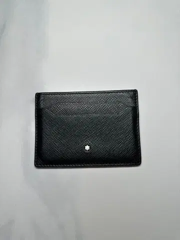 몽블랑 블랙 가죽 카드 케이스