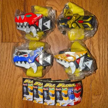 폭룡전대 아바렌쟈 다이노 블레스 가챠 총 4종류 컴플리트 세트