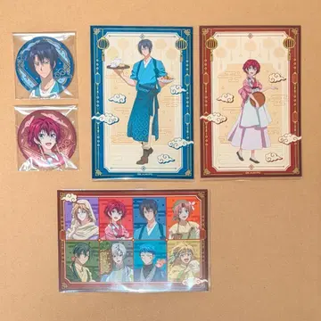 새벽의 연화 요나 학 캐릭터움 카페 캔뱃지 브로마이드 엽서