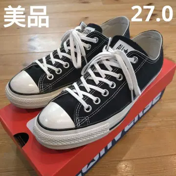 [ 새상품급 ] 컨버스 올스타 US OX 로우컷 블랙 ( 27.0cm )