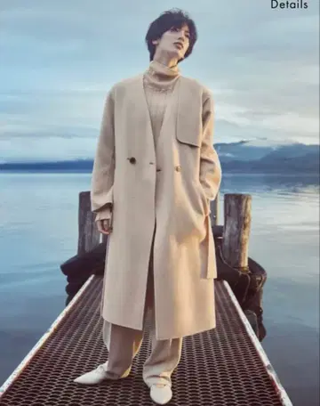 클리닝 완료 조세프 롱 코트 유즈카 히카루 JOSEPH