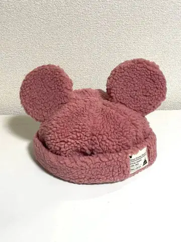 디즈니 보아 핑크 모자 캡 핑크 미키