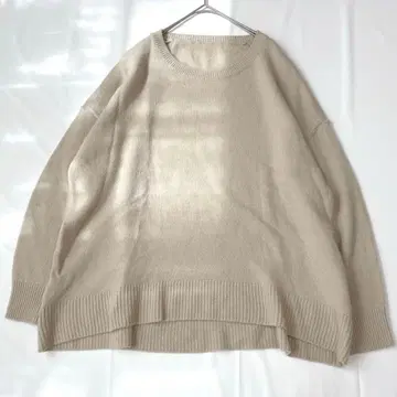 뮤즈 두지엠 클라세 크루넥 니트 알파카 혼방