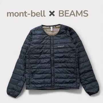 몽벨 BEAMS 별주 스페리오 다운 라운드넥 다운 자켓