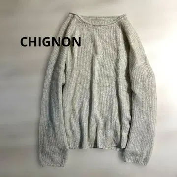 CHIGNON 시어 니트 부드러운 니트