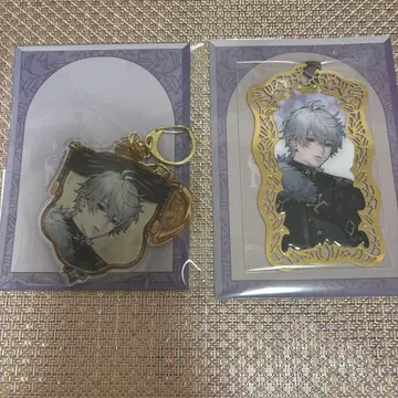 쿠츠하 ART OF NIJISANJI 흔들흔들 키링 메탈 카드