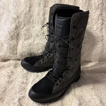 컨디션 최상 PUMA 하이컷 부츠 블랙/그레이 24.5cm