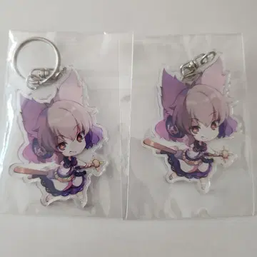 동방Project 치마캬와 신령묘 아크릴 키링 토요사토미미노 미코