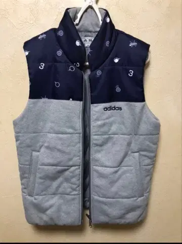 새상품급 아디다스 다운 베스트