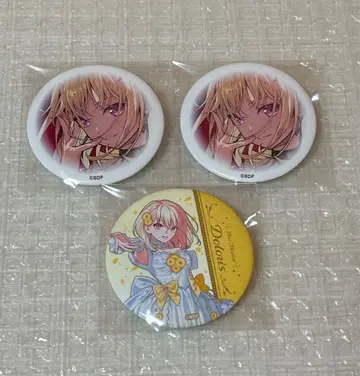 뱅드림 미카미 하츠카 캔뱃지 3개