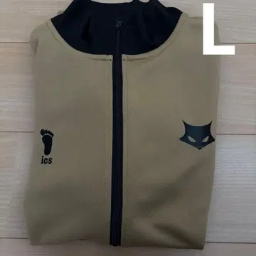 하이큐!! MSBY 로고 베이지 L 사이즈 무스비 저지