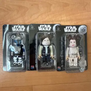 스타 워즈 베어브릭 3체 세트 Happy 복권