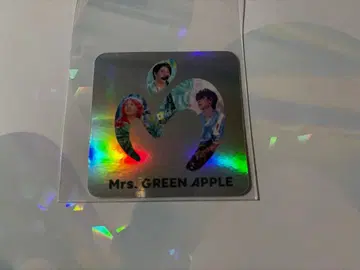 Mrs. GREEN APPLE 영화 예약 특전 스티커 FJORD 미세스