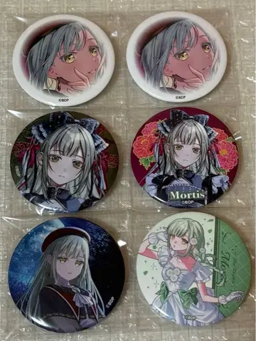 와카바 무츠미 캔뱃지 6점