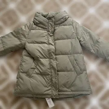 ikka 후드 부착 그레이 다운 자켓 M