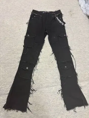 valabasas 장미 발라바사스 크러쉬 플레어 스키니 데님 29